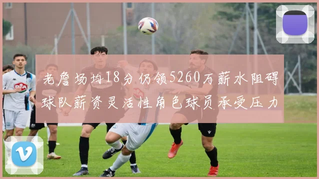 老詹场均18分仍领5260万薪水阻碍球队薪资灵活性角色球员承受压力